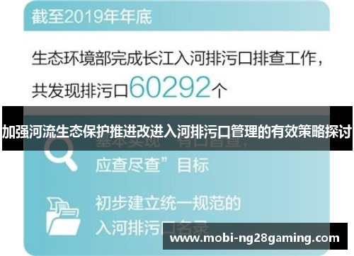 加强河流生态保护推进改进入河排污口管理的有效策略探讨 加强河流生态保护推进改进入河排污口管理的有效策略探讨