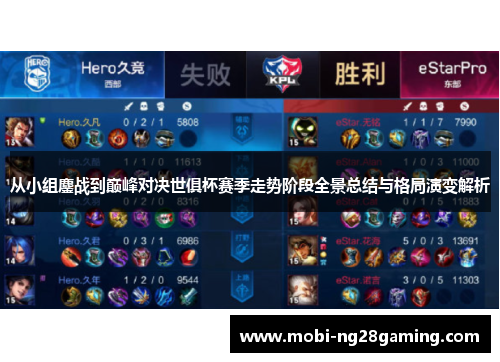 从小组鏖战到巅峰对决世俱杯赛季走势阶段全景总结与格局演变解析 从小组鏖战到巅峰对决世俱杯赛季走势阶段全景总结与格局演变解析
